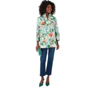 Tuckernuck Multicolor Floral Blouse - Willow XS (fits lose) - worn twice